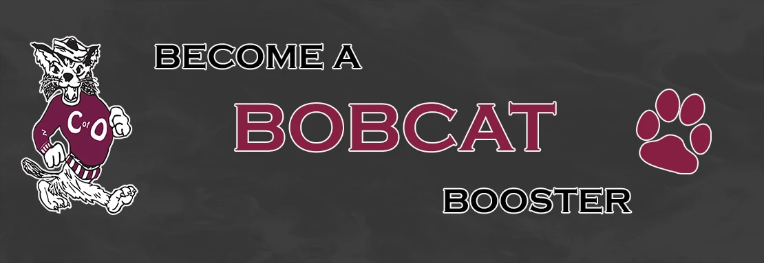 Support the Bobcats Booster Club logo banner
